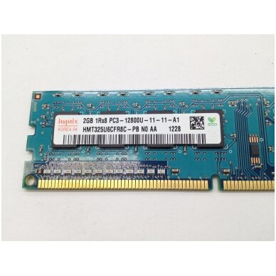Hynix 1Rx8 PC3-12800U 2GB (1x2GB) DDR3 1600MHz HMT325U6CFR8C-PB 3